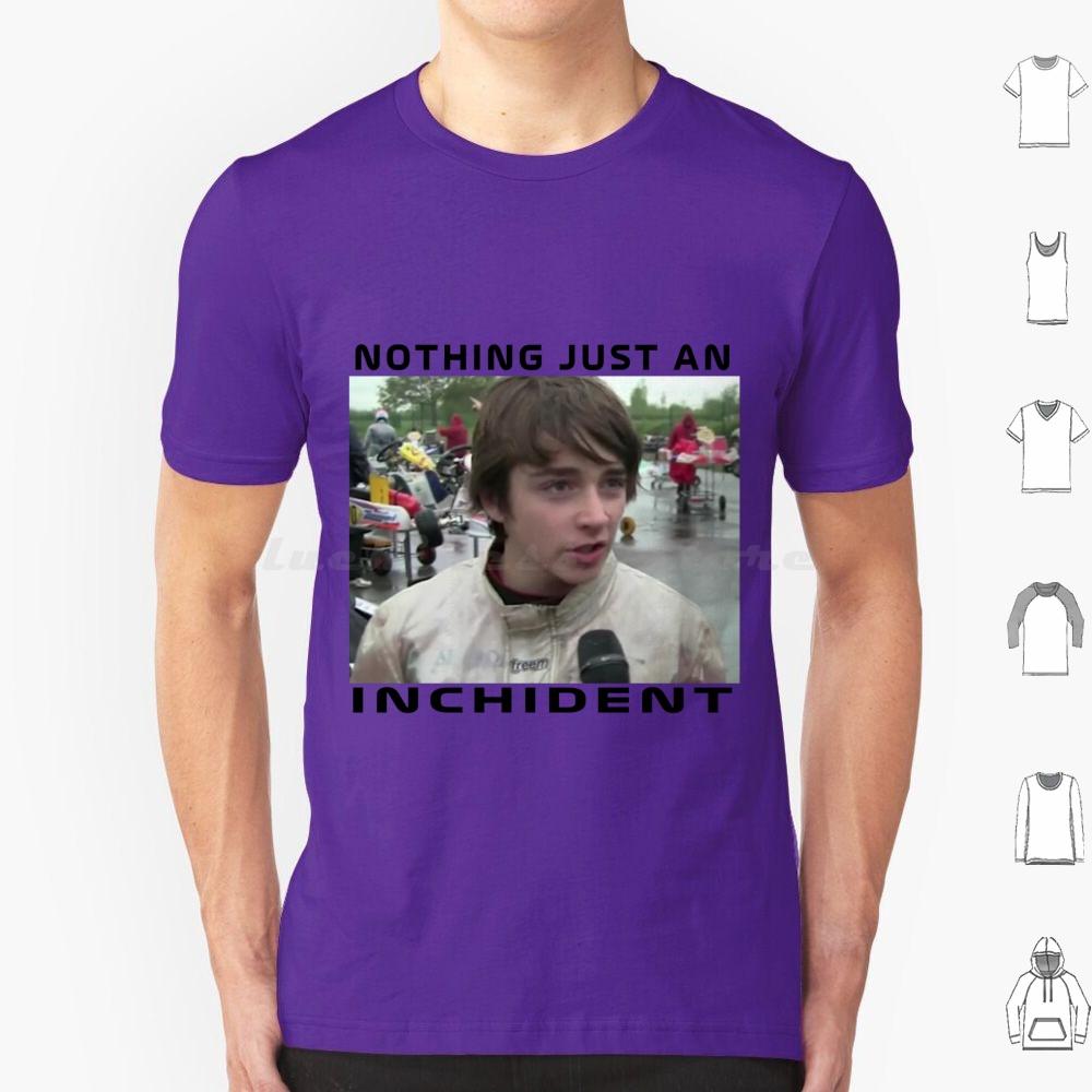 Jen nehoda 2 Leclerc Tričko Pánské Dámské Děti 6xl Leclerc Leclerc Scuderia Jezdec Tým Jen Nehoda Vtipné Memes