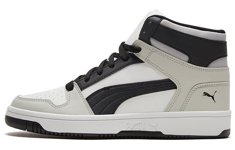 PUMA Rebound LayUp Black/White/Blue Mid 369573-19 35.5
