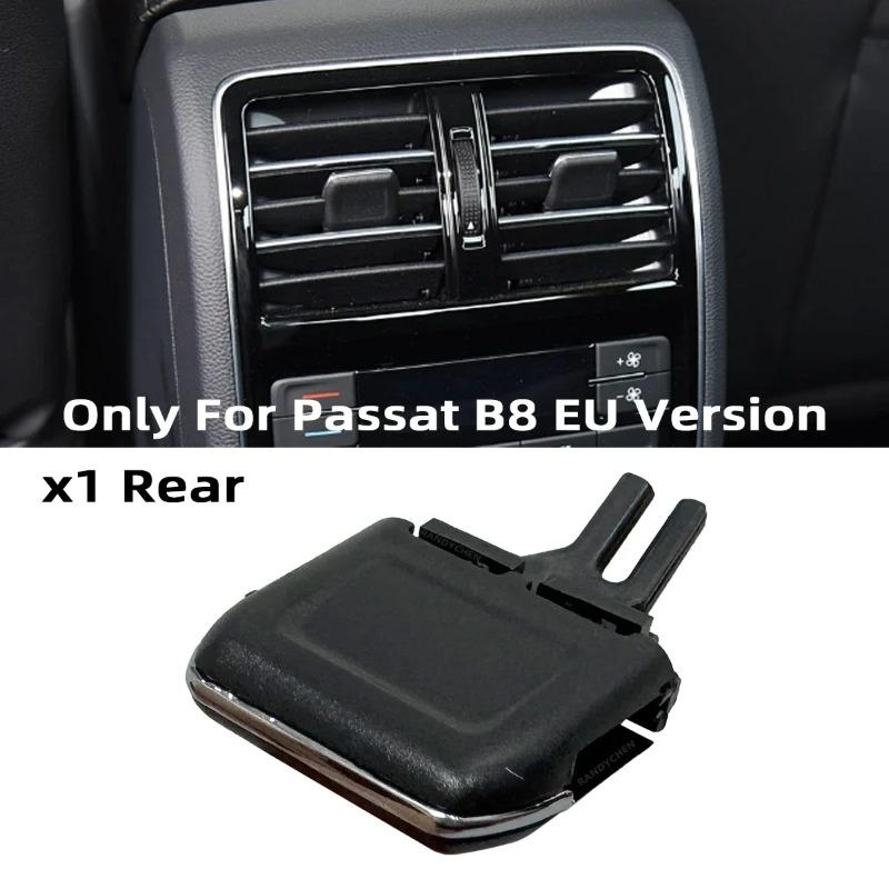 1pcs Interior Centre Console Rear Chrome A/C Air Vent Grill Tab Clip for VW Passat B8 R Line CC 2019-2024 EU Version 3G0819203A
