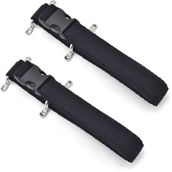 RV TV Straps 74" Anti-Tip RV Furniture Safety Tie Down Solid Straps For Camper Trailer Traveling - 2Pcs Basic