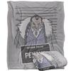 Batman Line Up The Penguin Blanket