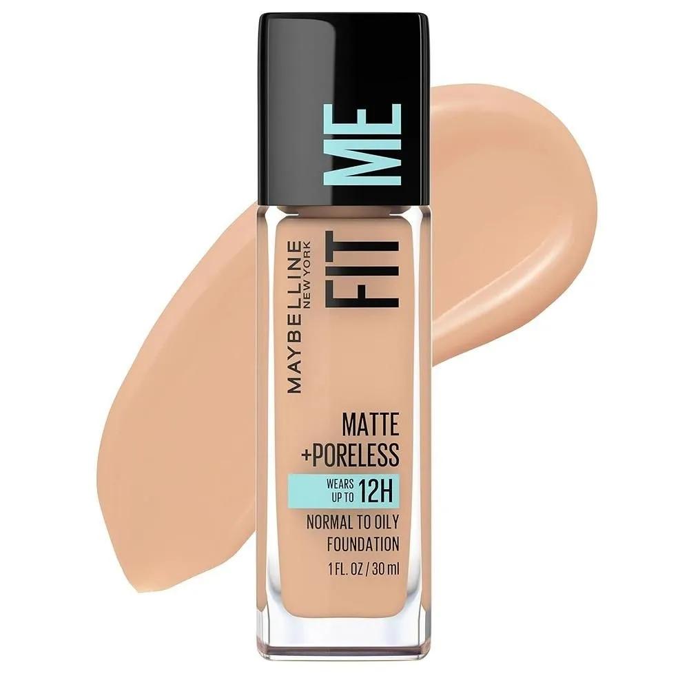Maybelline Fit Me Matte Foundation 30ml 1 Pack 235 Pure Beige Maybelline Fit Me Matte + Poreless Liquid Oil