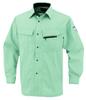 [COCOS Nobuoka] A-4458 Long Sleeve Shirt, Fresco Green, EL