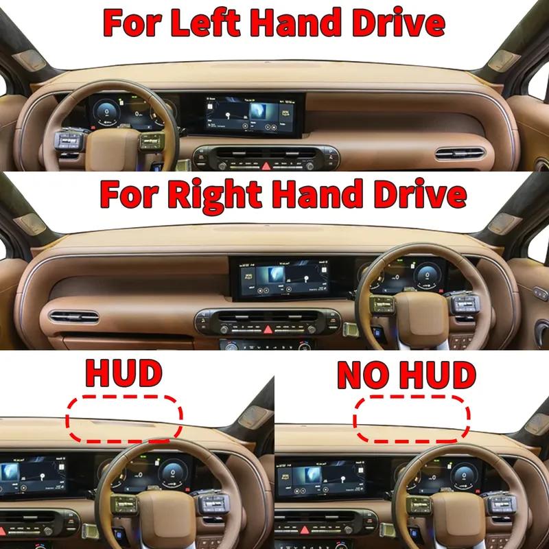 for Hyundai Palisade 2026 2027 High Quality Dashboard Cover Dashmat Sunshade Anti‑UV Protector Dash Mat Pad Accessories