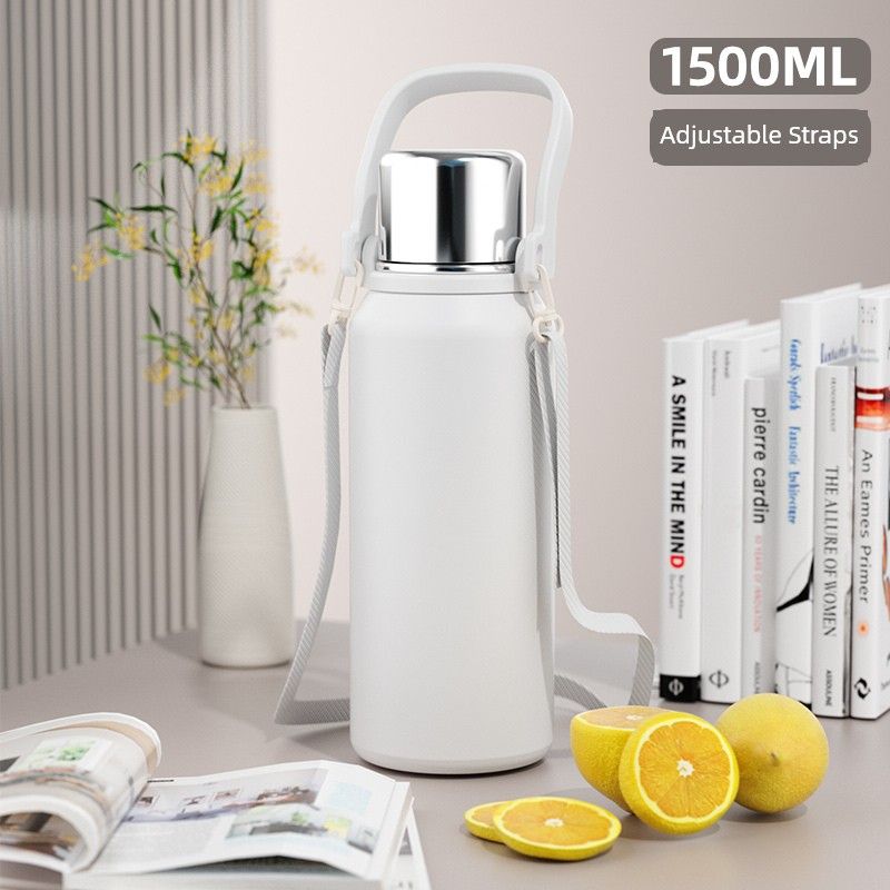 Thermos Cup, Travel Kettle, Tea Cup, Portable for Adults, Can Be Carried on the Body, Can Be Hung on the Body, and Can Be Used as a Water Bottle