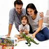 Robot Dinosaur Toy with Light & Realistic Roaring Sound, Remote Control Walking & Dancing, Kids Electronic Toy, Birthday Gift