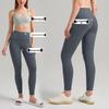 Damen High-Waist Po-Lift Yoga Leggings - Einheitsgröße, Hochelastisches Lycra