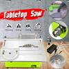 3 In 1 Mini Table Saw Handmade Woodworking Bench Saw DIY Hobby Model Crafts Cutting Handmade Woodworking Bench