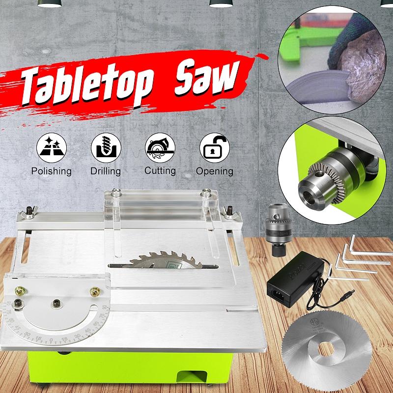3 In 1 Mini Table Saw Handmade Woodworking Bench Saw DIY Hobby Model Crafts Cutting Handmade Woodworking Bench