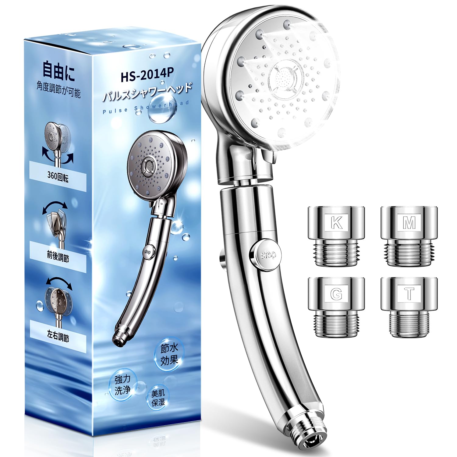 

Micro Nano Bubble Shower Head used in hot spring saves over angle shower high water mist shower nano powerful 5 water flow handheld water stop water