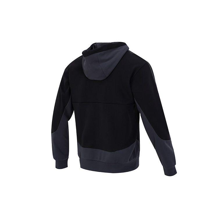 Adidas Essentials 3-Stripes Sports Casual Hooded Jacket Men Outerwear Black IA6962