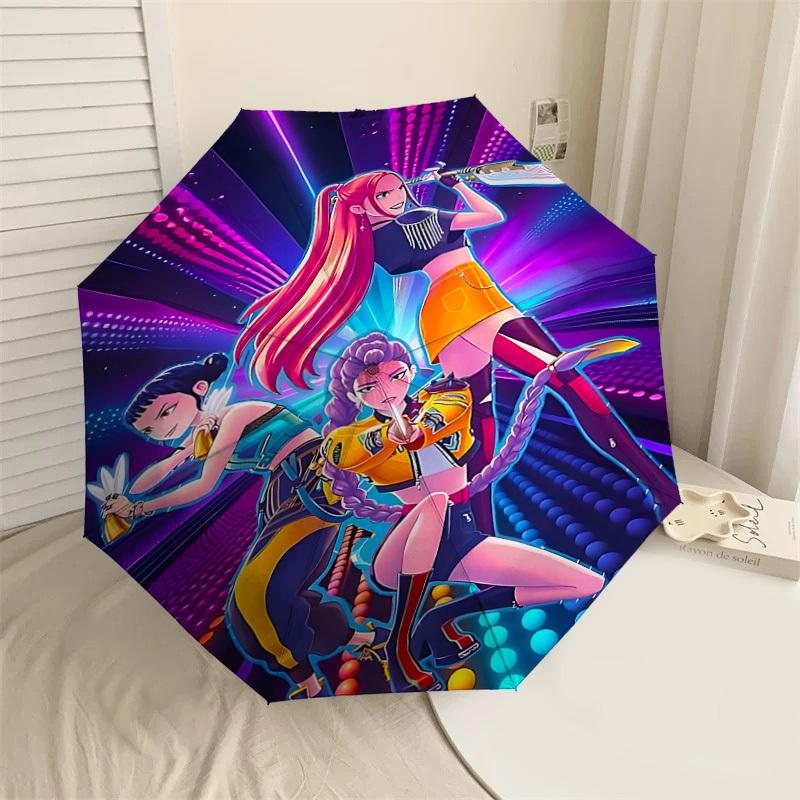 

1PC Dance Battle Umbrella-8-Rib Reinforced, Automatic Open, Lightweight & Durable, Cute Fashion Accessory for Outdoor-K1285