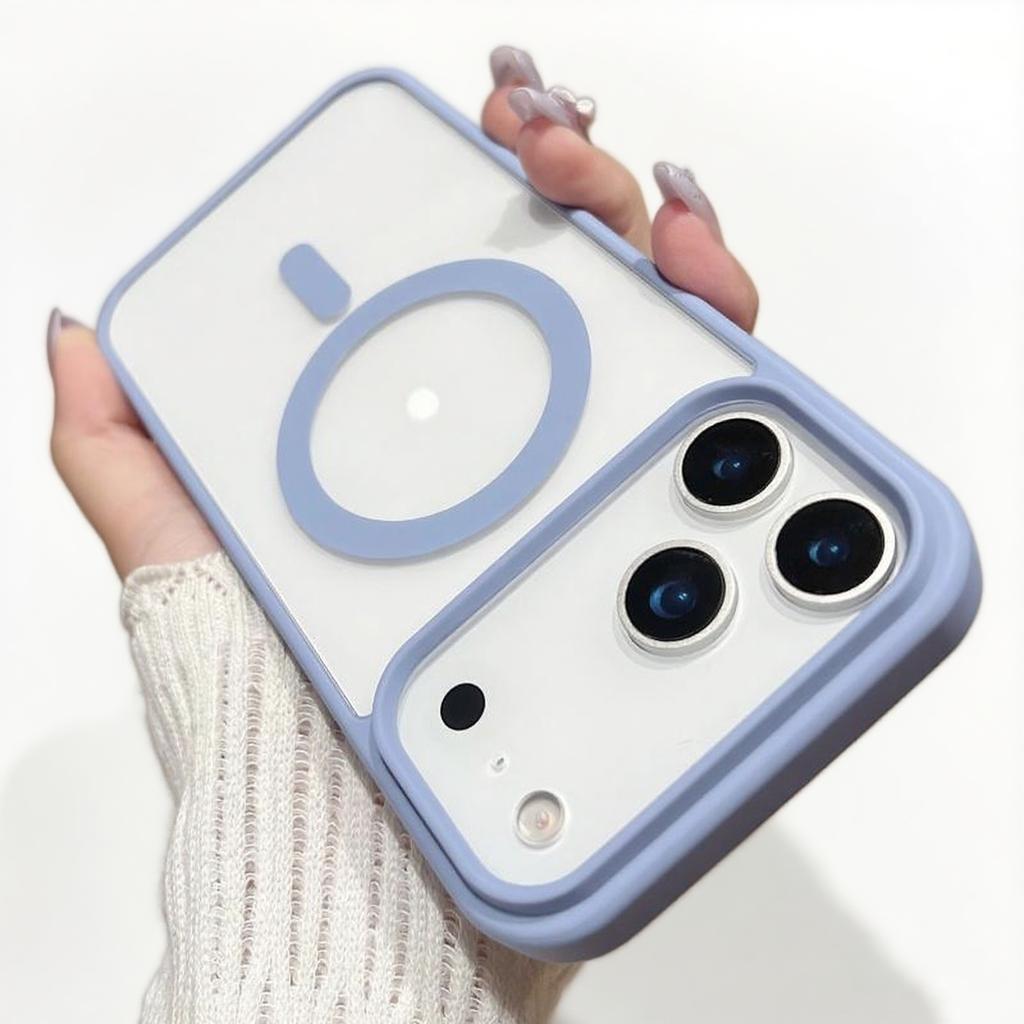 Luxury Candy Color Matte Clear Hard Case For iPhone 17 Air 16 15 14 13 Pro Max Plus Magnetic Magsafe Cover Soft Shell Ultra Thin