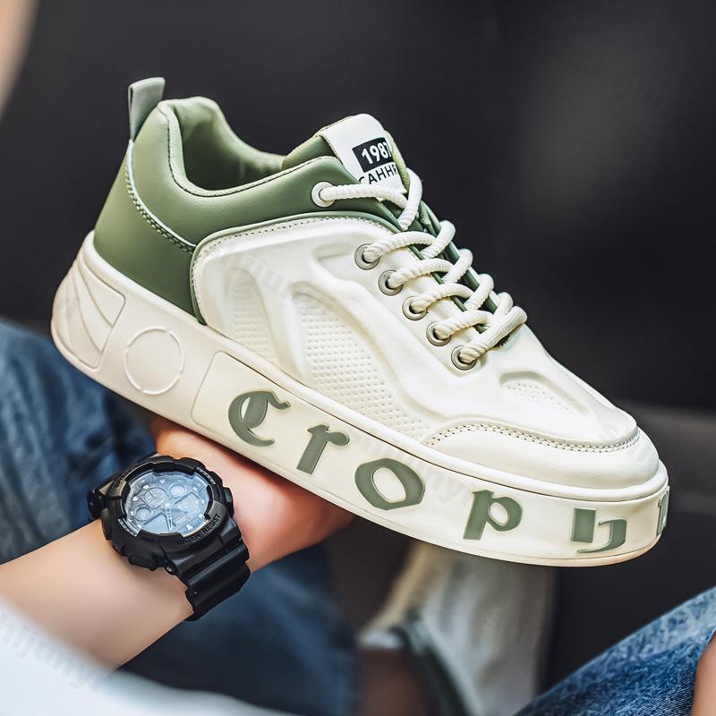 Fashion 2025 Autumn Low Top Thick Soled Casual Sports Shoes for Men Fashion Trend Versatile Mesh Breathable Comfortable Chunky sneakers