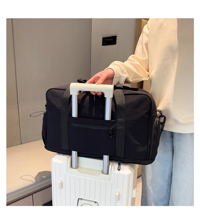 Travel Fashion Multi-Purpose Women's Yoga Fitness Shoulder Bag - Large Capacity Crossbody Handbag