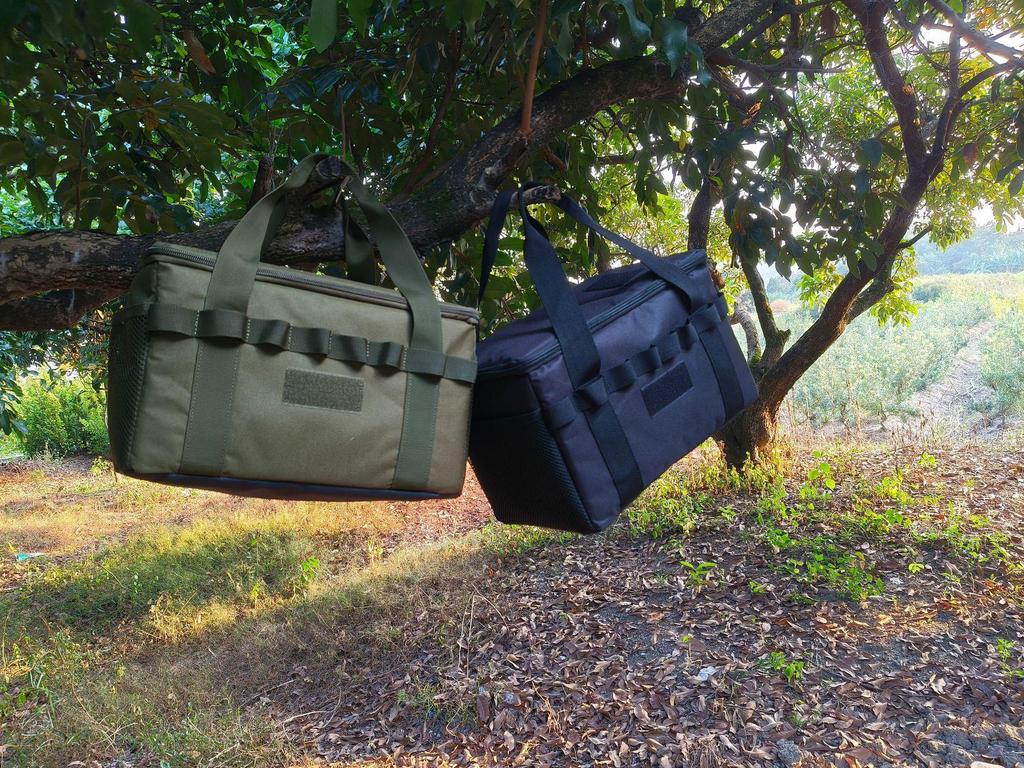 Large Capacity Tactical Outdoor Storage Bag for Camping and Picnic Gear