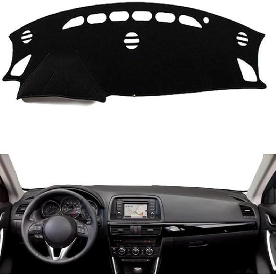 Fit for Mazda CX-5 CX5 2012-2016,Dashboard Cover,Black Dash Board Cover,Non-Slip Interior Dash Covers,Car Accessories