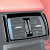 Glossy Piano Black Rear Air Vent Outlet Panel Cover For BMW X3 X4 F25 F26 11-17