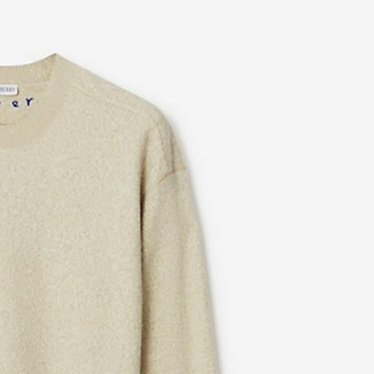 Burberry Crew-neck Wool Jumper Men's 80761071