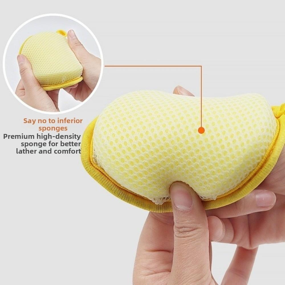 10PCS Double Side Dishwashing Sponges Washable Dish Wash Sponges  Pot Cleaning
