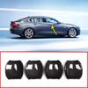 Carbon Fiber Style+ABS Chrome Silver Door Handle Bowl Cover Trim Sticker  for Jaguar XE X760 XF X260 2016-2018 Car Accessories