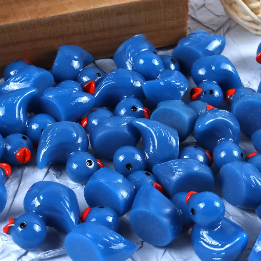 DIY Yellow Duck Resin Accessories for Micro-Landscapes