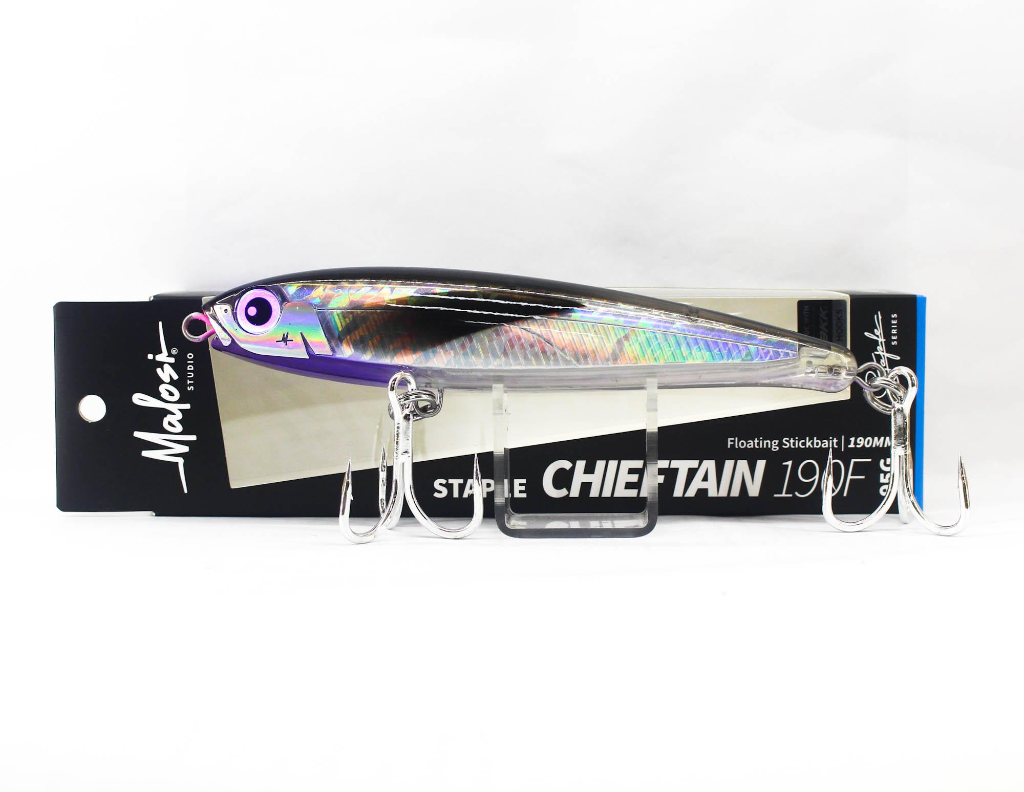 

Malosi SCH190F-WY Staple Chieftain 190F Floating Lure Wooky (2775)