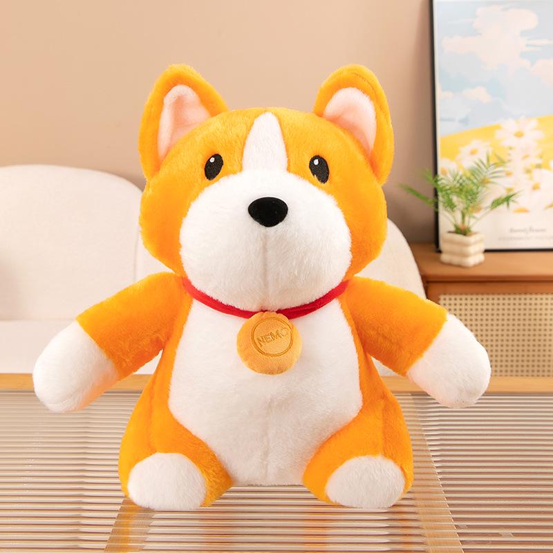 Adorable Corgi Plush Doll Pillow - Cute Gift for Kids' Birthdays