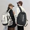 Schoolbag Male Large Capacity Junior High School Student Middle School Student Fashion Trend Simple Backpack Female Ins Wind Travel Bag