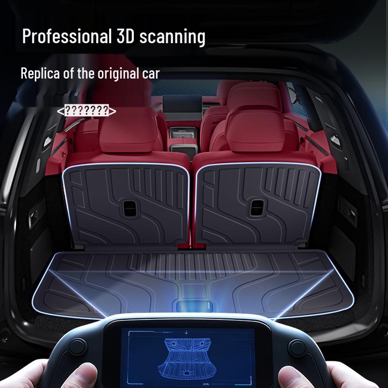 Wenjie M8 Trunk Mat for New Huawei 6/5-Seater – TPE25 Custom Integrated Mat