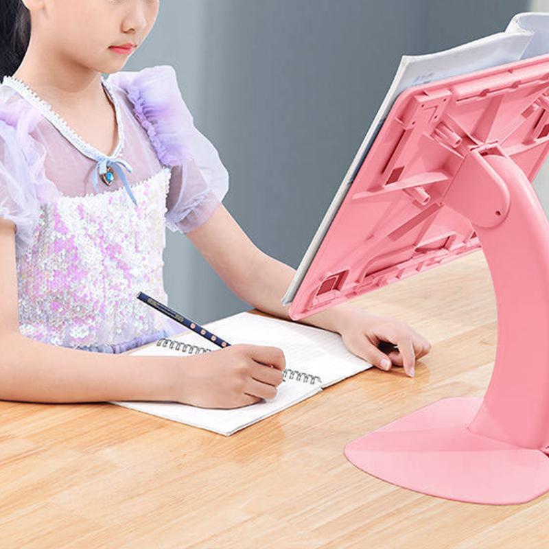 Stolní stojan na knihy Ergonomický Nastavitelný Skládací Multifunkční Držák na knihy pro Děti Čtení