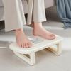 Tragbarkeit Fußstütze Unter dem Schreibtisch Fußstütze Ergonomischer Fußhocker Mit Massagerollen Fußstütze Für Heimarbeitsplatz Arbeit Schneller Versand