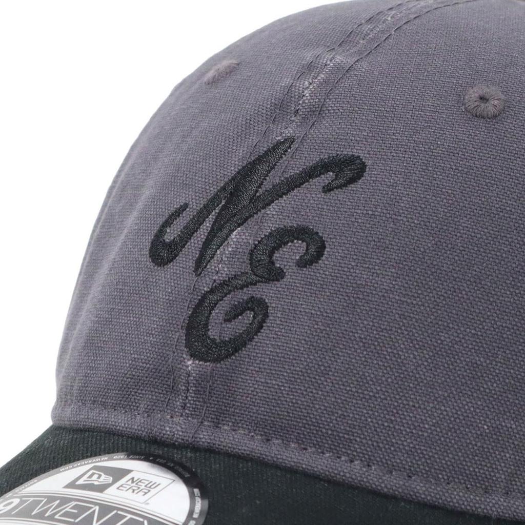 New Era 9TWENTY Low Dark 920 Washed Duck Gray NER36C7982 Cap, Graphite/Black, M/L, Black, 14388751,