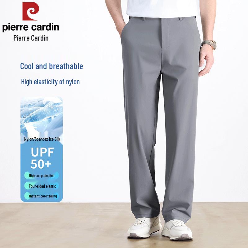 

Pierre Cardin Men s Summer Thin Ice Silk Casual Business Pants 31