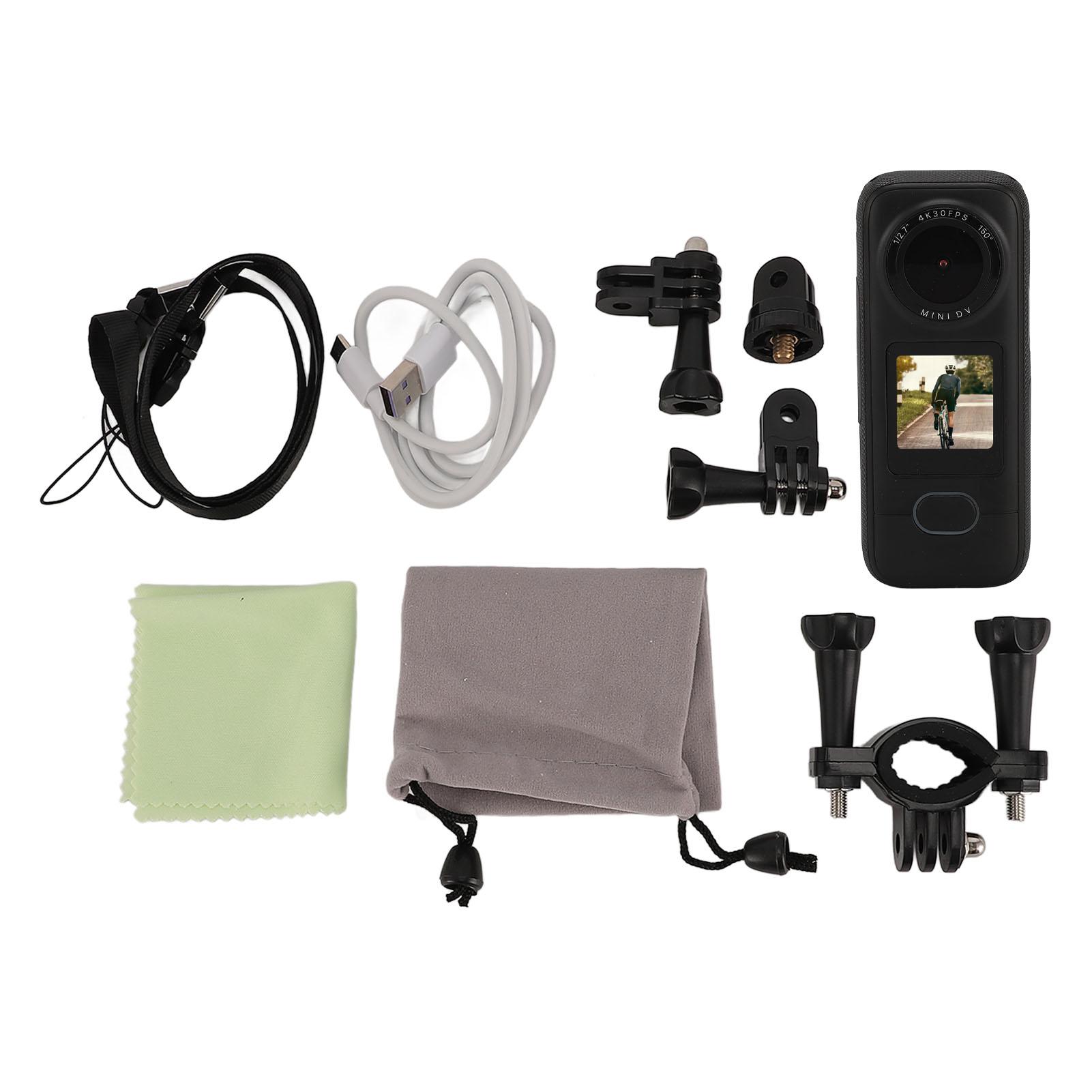 

Велосипедна екшн-камера з 1,4-дюймовим IPS-сенсорним екраном 4K HD IPX6, водонепроникність, анти-тремтіння 150° Ultr