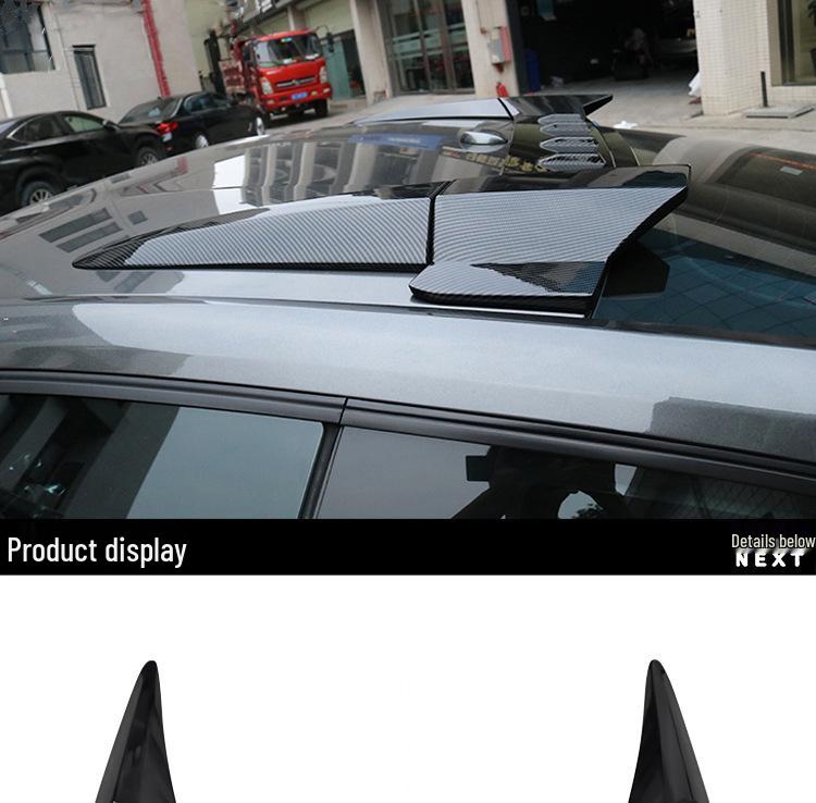 Punch-Free Rear Wing Spoiler for 15-23 Mustang Roof - Modified Car Body Kit