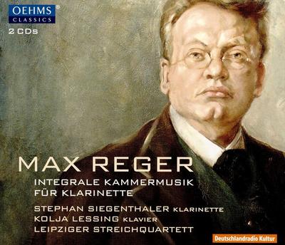 CD STEPHAN SIEGENTHALER, KOLYA LESSING - Reger: Complete Kamermuziek voor C OC1845 Oehms Classics 2016 Duitsland Klassiek Gebruikt