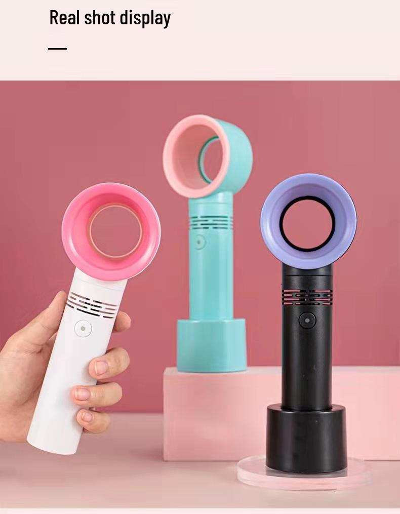 Mini USB Rechargeable Leafless Eyelash Extension Fan