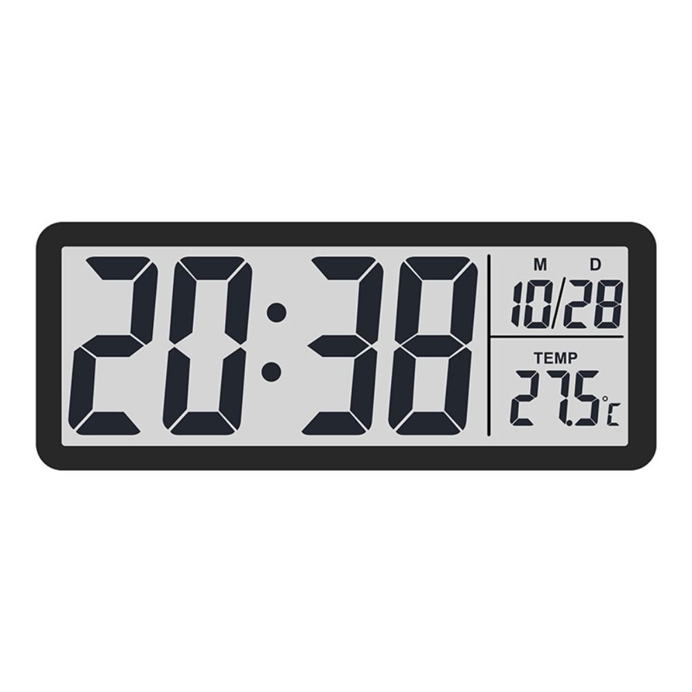 New Wall-mounted Electronic Wall Clock Temperature Date Digital LED Clocks Home DST Display Table Clock