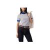 Levis Striped Comfortable Knit Ribbed Crew Neck Short Sleeve T-Shirt Women T-Shirts 0019B-0003