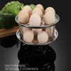 Stainless Steel Steam Rack Multi Functional Stand Heat Resistant Egg  Kitchen Utensils