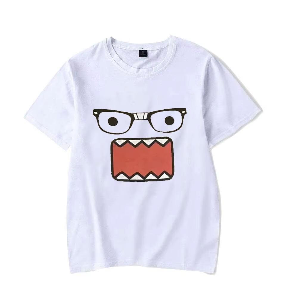 

Kawaii Oversized Pattern Y2K New Retro Print T-Shirt Women Round Neck Loose T-shirt Men Street Couple Clothing Top Casual Top 5XL різнокольоровий