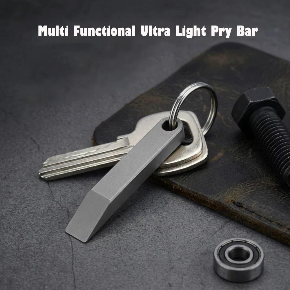 7.4/4.5cm Pocket Prybar Heavy Duty MINI Pry Bar Crowbar Keychain Small Durable Accessories