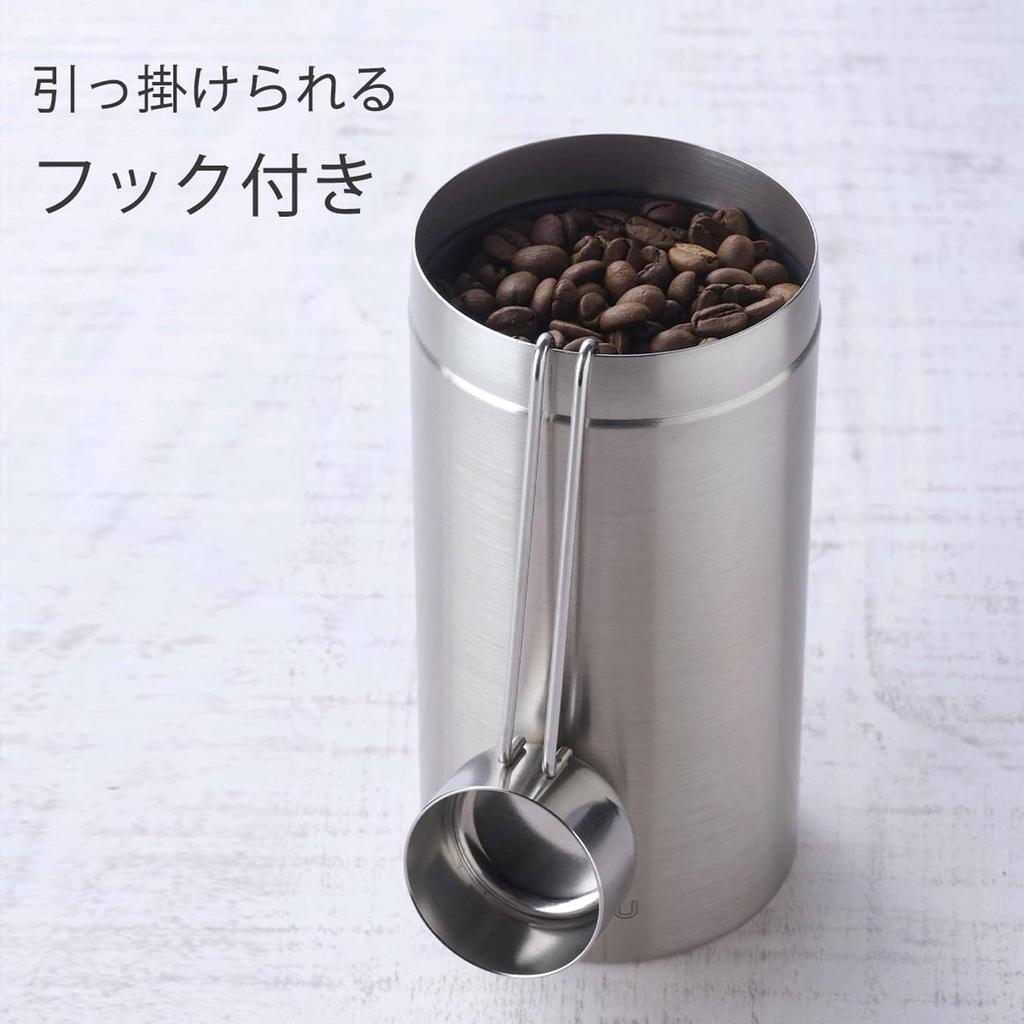 Strumenti per il caffè KOGU Shimomura Planning Misuratore per caffè lungo da 10 g [Made in Japan] Lavabile in lavastoviglie Misuratore per polvere di chicchi di caffè Agganciabile Facile da raccogliere
