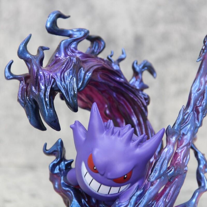 Anime Gengar Battle Feature Figure Collectible Statue PVC Model W/box Xmas Gift
