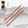 Wang Xizhi Calligraphy Brush Set - Purple Sable & Rabbit Hair for Regular, Running, and Cursive Script Practice. 