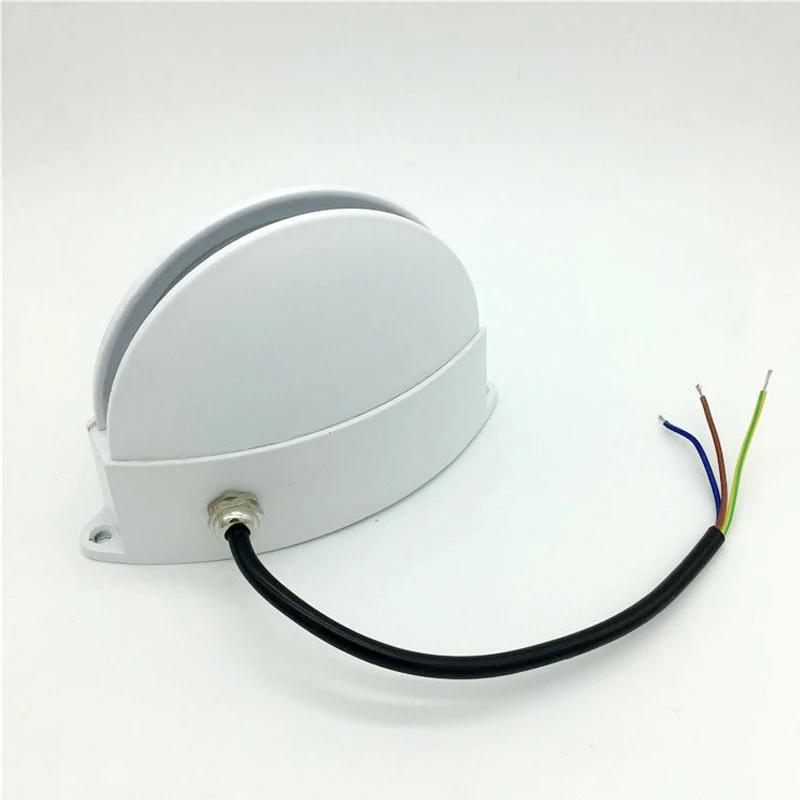 Outdoor Wall Light Window Luminous Contour Light Aluminum Creative Door Sconce Lamp Terrace LED 10W Semicircle Waterproof Balcon
