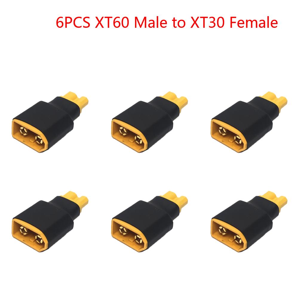 Plastic Adapter Converter DIY Accessories XT60 To XT30 Parallel Adapter Converter Replacement Plug Converter for RC Car Airplane