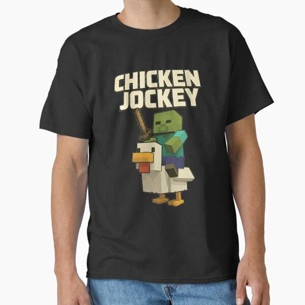 Chicken Jockey Minecraft Game Classic TShirt Made In UsaAus TShirt S2xl S