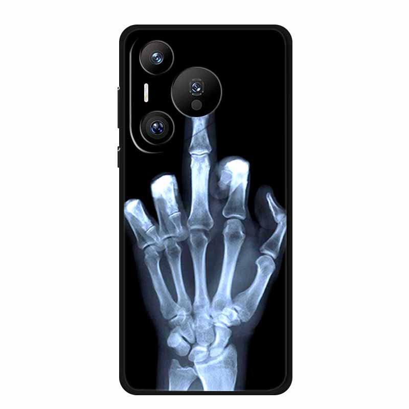 For Huawei Pura 70 Pro Case Pura70 Pro Plus Coque Black Silicone Soft Back Cover For Huawei Pura 70 Ultra Phone Case Funda Shell